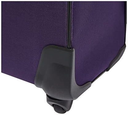 American Tourister Pop Max Softside Luggage with Spinner Wheels, Purple, 3-Piece Set (21/25/29) - color: Purple