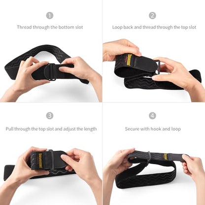 Trilancer Elastic Cinch Straps with Anti-Slip Strips, 24'' x 2'' (4 Pack) - size: 24"(4 pcs)