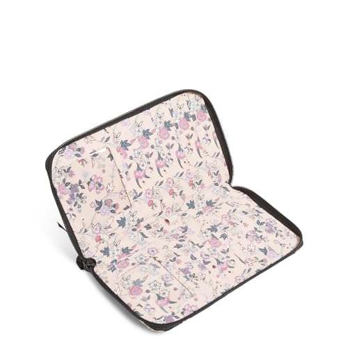 Vera Bradley womens Cotton Deluxe Travel Wallet With Rfid Protection - color: Botanical Paisley