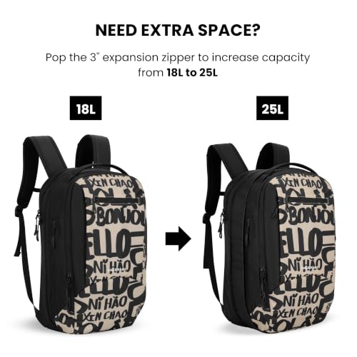 Sherpani Crew Travel Backpack for Women, Commuter Daypack (Ciao) - color: Ciao
