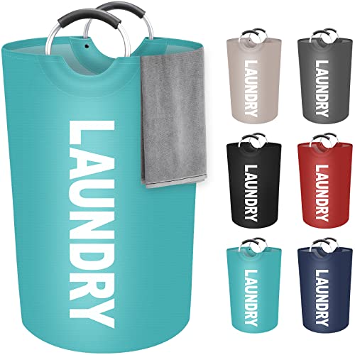 115L Large Laundry Basket, Dirty Clothes Waterproof Laundry Hamper, Green - color: Green, size: 115L