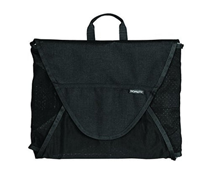 NOMATIC Shirt Organizer - Hanging Shirt Bag For Travel - Black