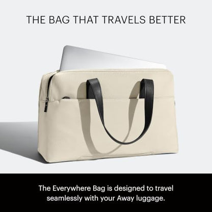 Away The Everywhere Bag, Airline-Approved Carry-On Travel Bag - color: Salt White