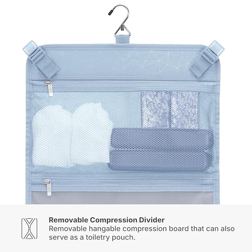 Traveler's Choice Edinburgh II Hardside Spinner Luggage, TSA Lock, Blue, 2 Piece Set (21/29) - color: Blue, size: 2 Piece Set (21/29)