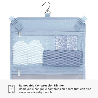 Traveler's Choice Edinburgh II Hardside Spinner Luggage, TSA Lock, Blue, 2 Piece Set (21/29) - color: Blue, size: 2 Piece Set (21/29)