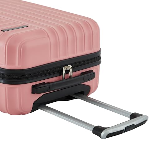 French Connection 22" Quinn Carry-On Luggage, Rose Elegance - color: Rose Elegance