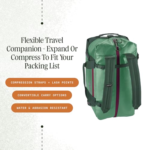 Eagle Creek Migrate 40L Duffel Bag, Willow Green - color: Willow Green