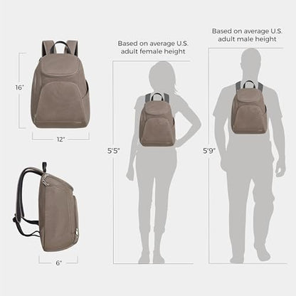 Travelon Anti-Theft Classic Backpack - color: Hazelnut