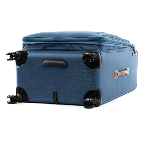 Travelpro Platinum Elite Checked Luggage Spinner, Coastal, 29-Inch - color: Coastal Blue, size: Checked-Large 29-Inch