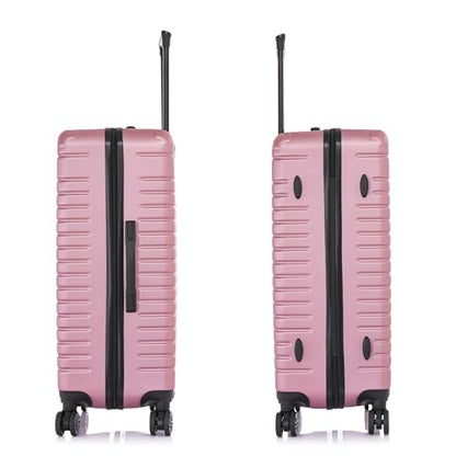 InUSA DEEP Luggage with GEL Handle | Spacious Traveling Suitcases, Travel Suitcase with Dual Spinner Wheels and Studs | 28 Inch Large Hardside Luggage | Rose Gold - color: Rose Gold, size: 28 Inch