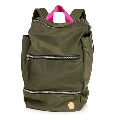 shortyLOVE Boxer Large Travel Backpack, Army Green - color: Army Green