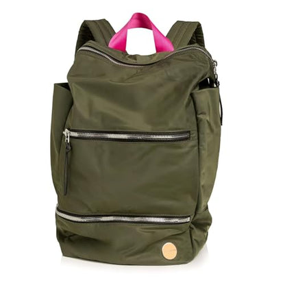 shortyLOVE Boxer Large Travel Backpack, Army Green - color: Army Green