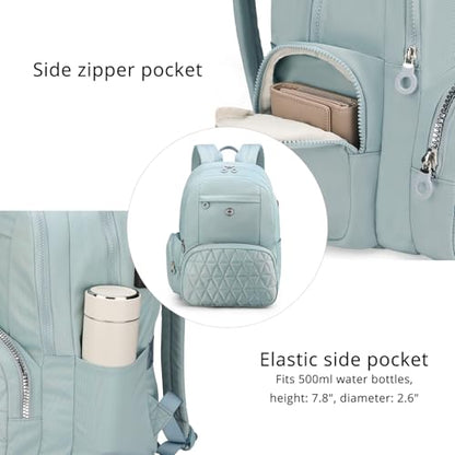 Swissdigital Design Women's College Backpack 15.6-Inch Laptop SD1711-14 - color: Teal Blue