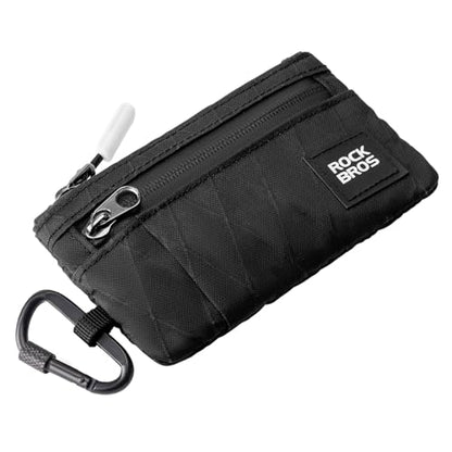 ROCKBROS Slim Wallet, Multifunctional Card Holder for Men Women - color: Black