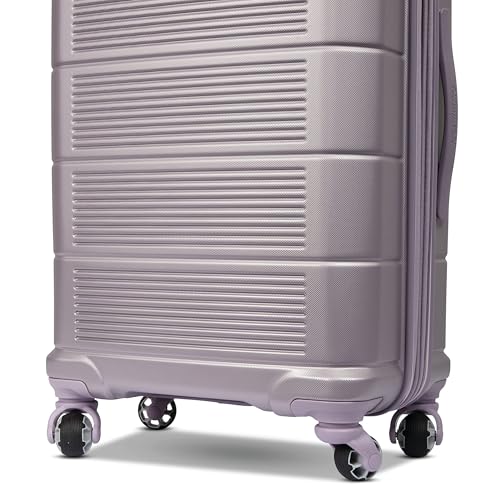 American Tourister Stratum 2.0 Expandable Hardside Luggage with Spinner Wheels, 28" SPINNER, Purple Haze - color: Purple Haze, size: 28-Inch Checked-Large
