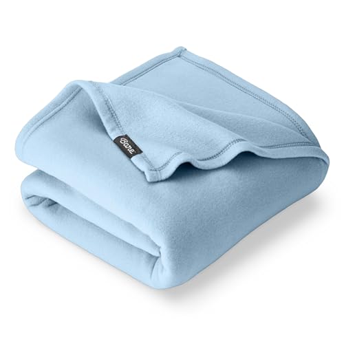 Bare Home Polar Fleece Blanket (King, Light Blue) - color: 08 - Light Blue, size: King