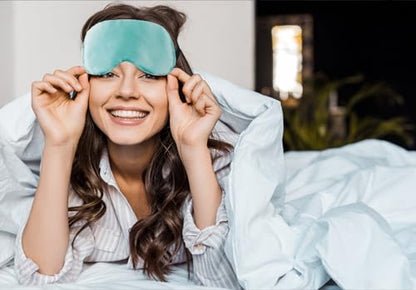 Sleep Masks Soft Silky Eye Mask Cover for Sleeping for Women and Men (Pack of 2) - size: 1 Count (Pack of 2)