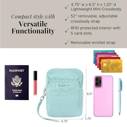 Baggallini RFID Bryant Pouch - color: Seaglass