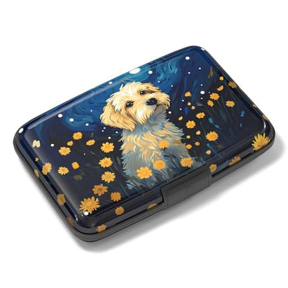 Rimilak Aluminuml Credit Card Holder,Cute Dog - color: Cute Dog