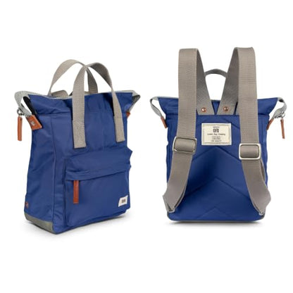 ORI LONDON The Bantry Tote Backpack Bag, Small, Burnt Blue - color: Burnt Blue Nylon, size: Small