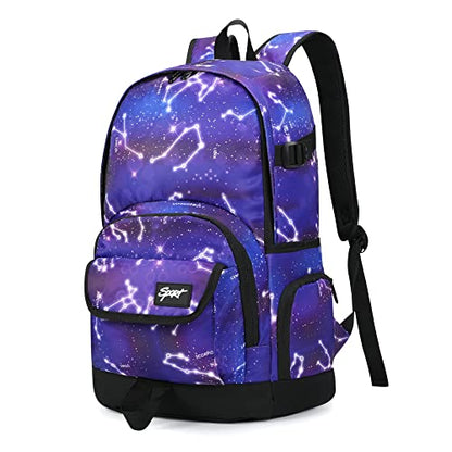 rickyh style School Backpack Travel Bag for Men & Women Lightweight College - color: 04 Constellation