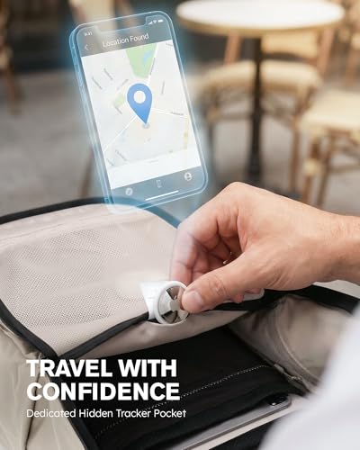 Tolaccea 30L Travel Backpack 15.6" Laptop Carry On Daypack for Work College - color: Kavir White