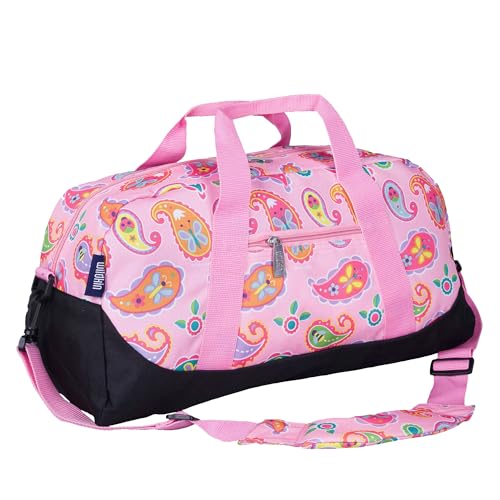 Wildkin Overnighter Duffel Bag for Kids, Paisley - color: Paisley
