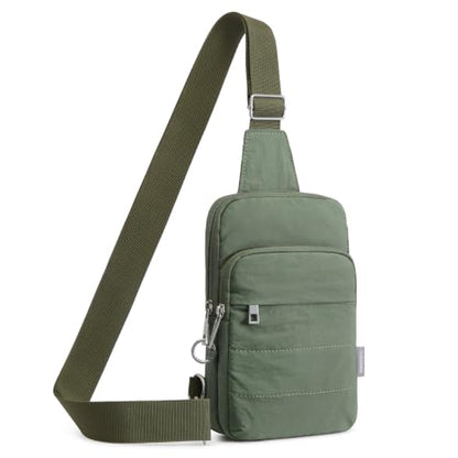 G4Free Small Crossbody Bag for Women, Anti Theft RFID Blocking Travel Purse - color: Sage Green