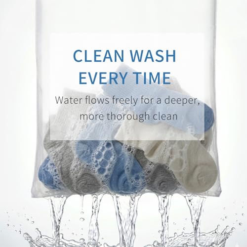 Muchfun 4Pcs Durable Fine Mesh Laundry Bags for Delicates - size: 1Large, 2Medium, 1Small