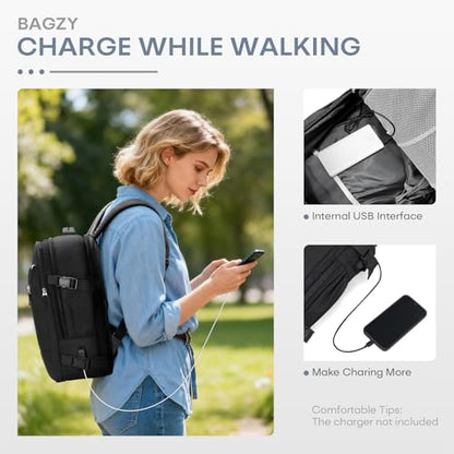 40x30x15cm Personal Item Travel Bag for Airplane Underseat Backpack