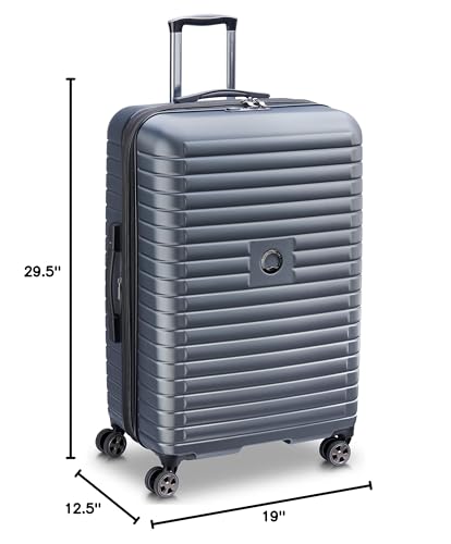 DELSEY PARIS Cruise 3.0, 3-Piece Set (20/24/28 Inch) Luggage, Graphite - color: Graphite, size: 3-Piece Set (20/24/28)