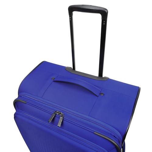Sharper Image Odyssey 2-Piece Set (21.5" & 29") Expandable 8-Wheel Spinner Carry On and Large Checked Luggage Set, Surf the Web - color: Surf the Web, size: 2-Piece Set