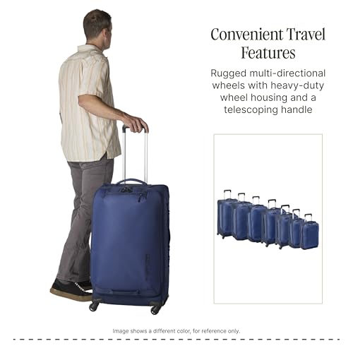 Eagle Creek Expanse 4-Wheel 30-Inch Luggage, Midnight Black - color: Black