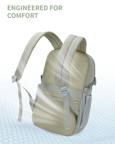 ECOHUB 17" Laptop Backpacks with Laptop Compartment Work Backpack Women Lightweight & Water Resistant Travel Backpack,Green - color: Green-1