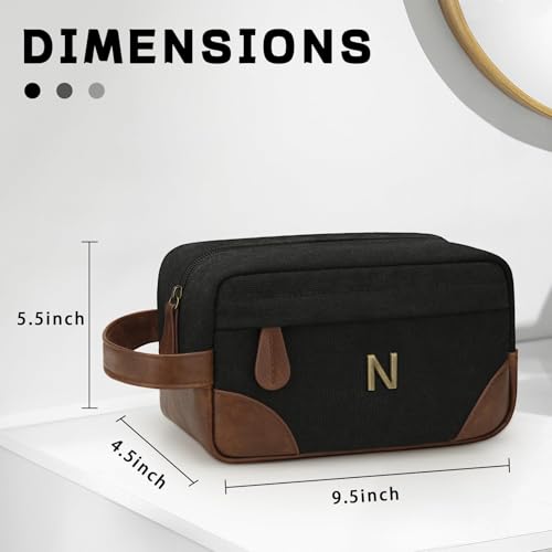Personalized Toiletry Bag for Men, Birthday Gifts for Men Him - style: N