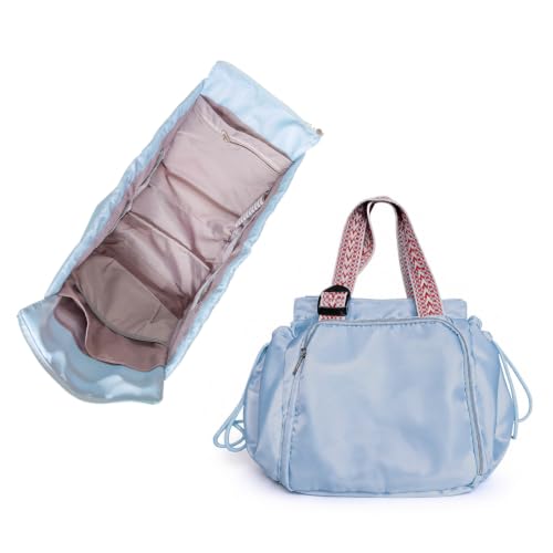 Diaper Bag Tote, Convertible Backpack for Women Large 16 Pockets - color: Blue