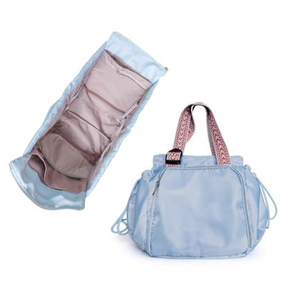 Diaper Bag Tote, Convertible Backpack for Women Large 16 Pockets - color: Blue