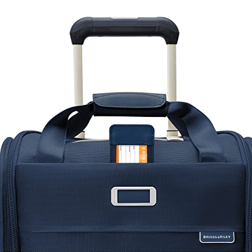 Briggs & Riley Baseline Cabin Softside Spinner Carry-On, Navy - color: Navy, size: 16" Cabin Bag