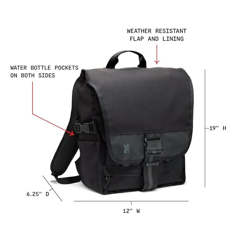 Chrome Industries Warsaw 30L Pack for Men & Women – Black - color: Black