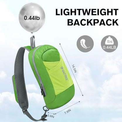 G4Free Sling Bag for Men Women,RFID Blocking, Crossbody Backpack,Travel - color: Green