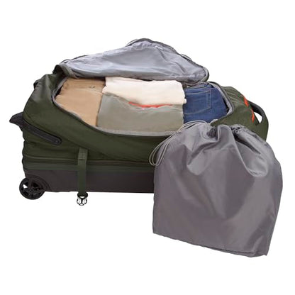 Eddie Bauer Expedition Rolling Duffel Bag with Wheels - Dark Thyme, 30" - color: Dark Thyme, size: 30" (Check-In)