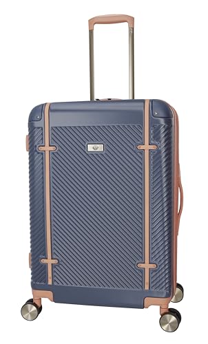 Dockers Spectra Hardside Expandable 8-Wheel Spinner Travel Checked Luggage, 28-Inch, India Ink - color: India Ink, size: 28-Inch Checked