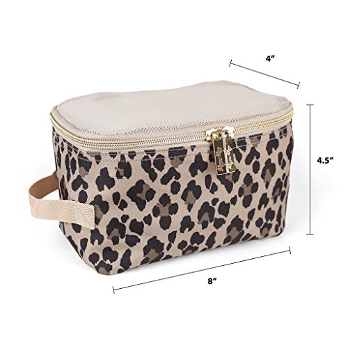 Itzy Ritzy Packing Cubes for Travel, Set of 3 Travel Organizers (Leopard) - color: Leopard