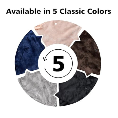 Packable Travel Throw Blanket, Black - color: Black