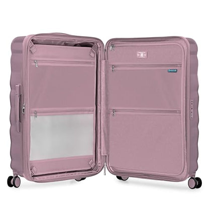 Traveler's Choice Edinburgh II Hardside Spinner Luggage, TSA Lock, Muted Pink, 29" Large - color: Muted Pink, size: 29" Large