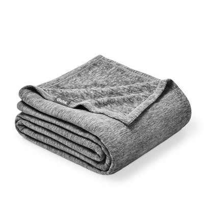 Bare Home Polar Fleece Blanket (King, Heather Light Grey) - color: 01 - Heathered Light Grey, size: King