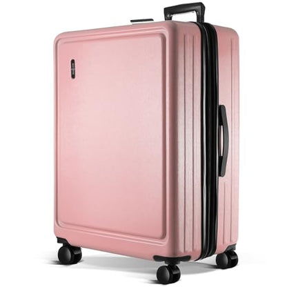 TRAVELARIM 28 Inch Luggage with Spinner Wheels, Hard Shell Suitcase with TSA Locks for Luggage, Travel Large Suitcase, Expandable Hard Shell Suitcases, Pink - color: Pink, size: Large 28-Inch Checked