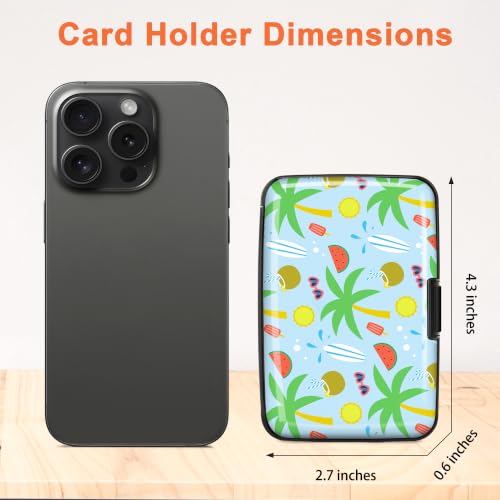Mayski Credit Card Holder for Women RFID Blocking Wallet, Coconut Breeze - color: Coconut Breeze