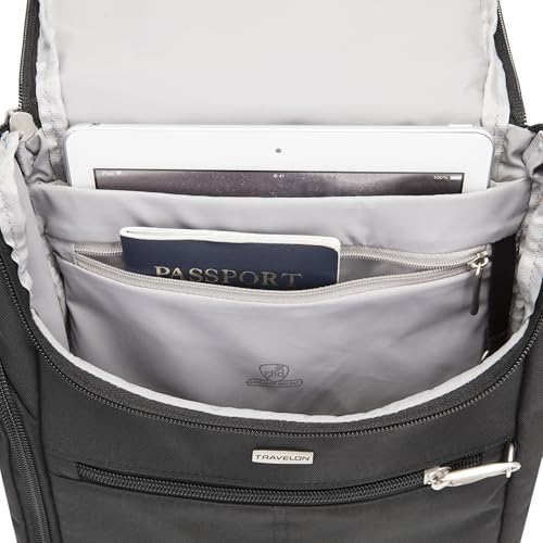 Travelon Anti-Theft Classic Small Convertible Backpack - color: Black