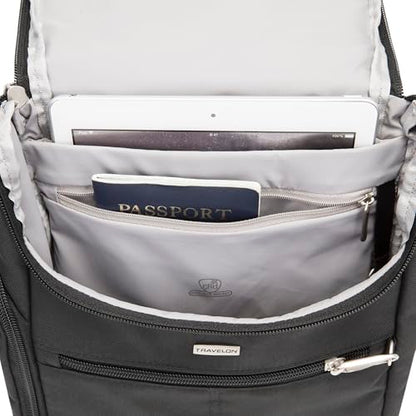 Travelon Anti-Theft Classic Small Convertible Backpack - color: Black